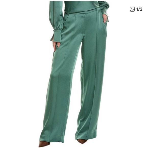 Jonathan Simkhai Pants - Jonathan Simkhai Kyra Wide Leg Pants